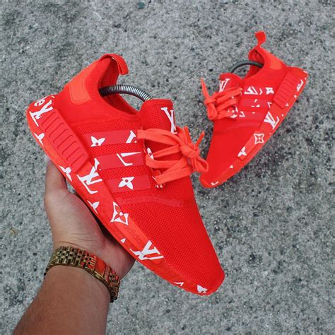 red louis vuitton adidas|louis vuitton sneakers men 2022.